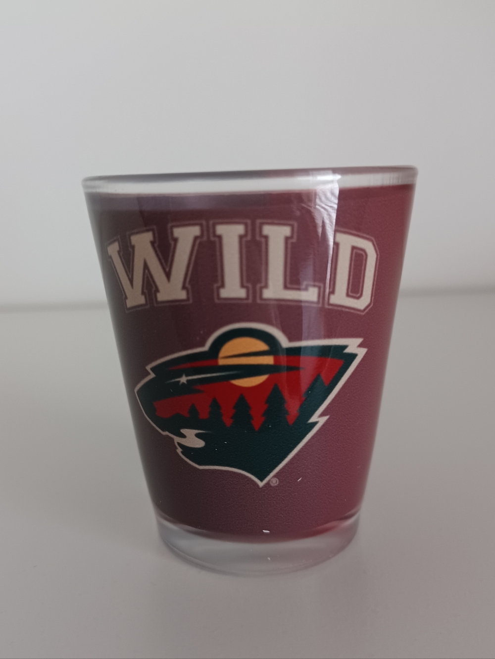 Minnesota Wild NHL‎ Hockey Shot Glass Drinkware Collectible
